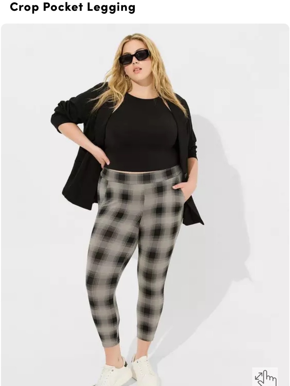Torrid Plaid Pocket Leggings